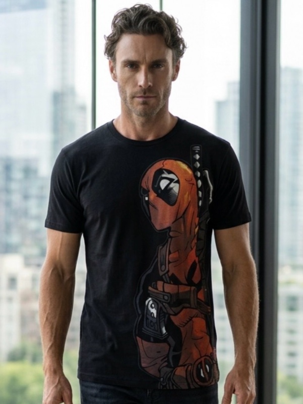 2 for $30 | Deadpool Graphic Tee - Black